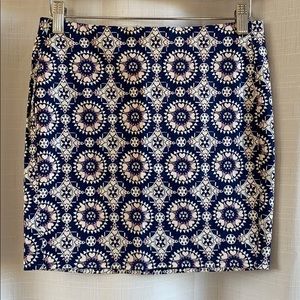 Heart print skirt
